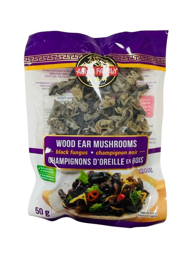 Asian Family Mushroom Black Fungus 50g