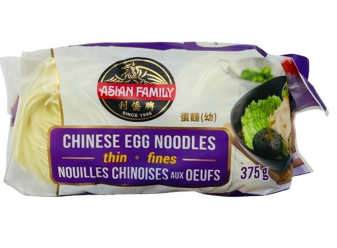 Asian Family Chinese Egg Noodles (Thin) 375g
