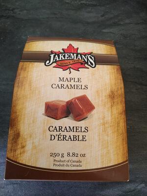 Jakemans Maple Caramels 250g