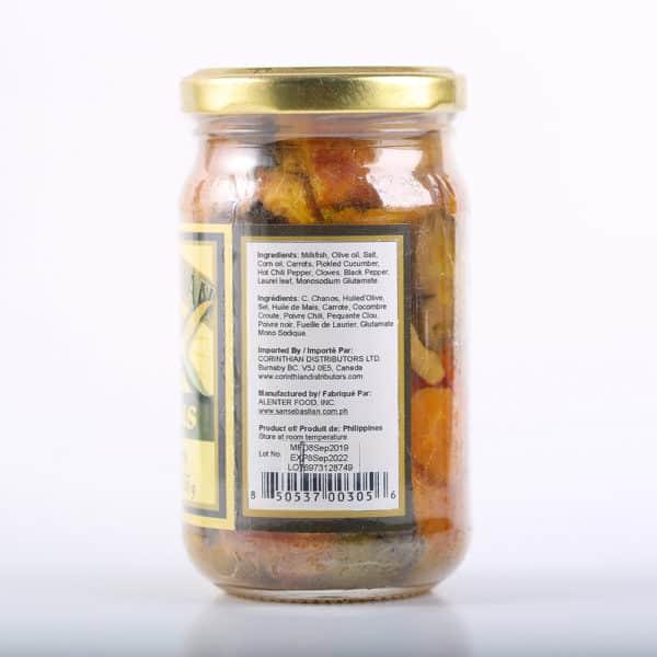 San Sebastian Bangus in Olive Oil Hot&Spicy 220 g