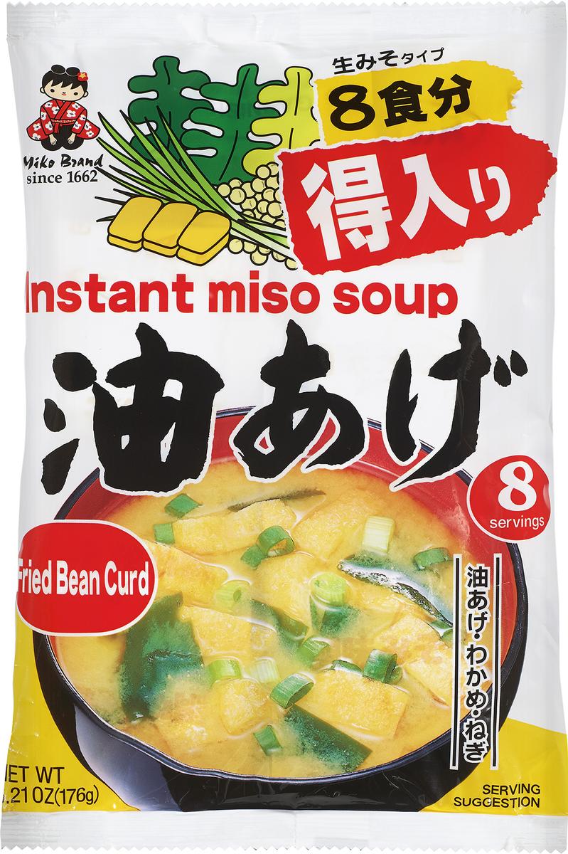 Miko Brand Miso Tokuyo Aburaage 156g